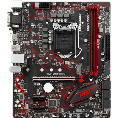 MSI S1151 MicroATX B360M Gaming PLUS DDR4 Motherboard