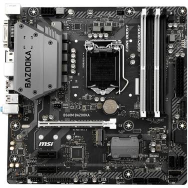 MSI S1151 MicroATX B360M BAZOOKA DDR4 Motherboard