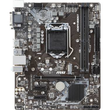 MSI S1151 MicroATX H310M PRO-M2 DDR4 Motherboard