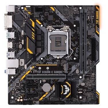 ASUS S1151 MicroATX TUF B360M-E Gaming DDR4 Motherboard