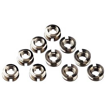 10 Pack Adapter Mount GS5000 1/4 Threaded Hole to 3/8 Threaded Stem