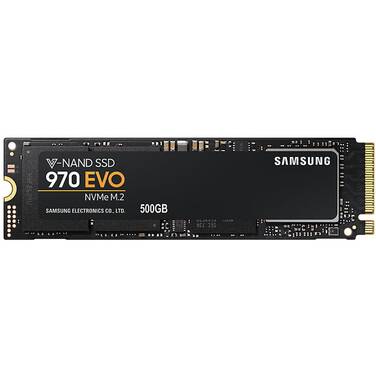 500GB Samsung 970 EVO M.2 (2280) PCIe SSD PN MZ-V7E500BW
