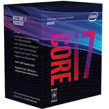 Intel S1151 Core i7 8700 3.2GHz 6 Core CPU PN BX80684I78700 Special, Limit 5 per customer