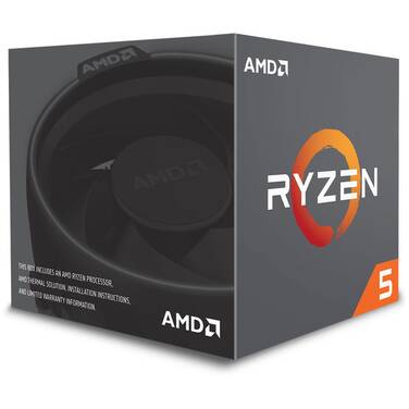 AMD AM4 Ryzen 5 2600 Six Core 3.40GHz 65W CPU PN YD2600BBAFBOX Special  (No Integrated Graphics)