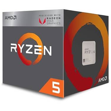 AMD AM4 Ryzen 5 2400G Quad Core 3.6Ghz RX Vega Graphics CPU YD2400C5FBBOX Special