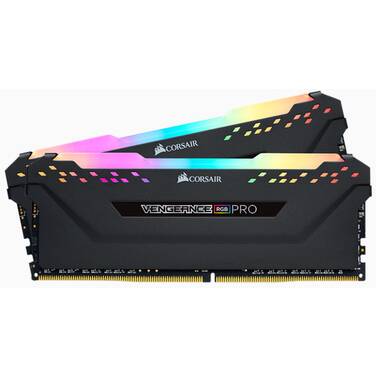 16GB DDR4 Corsair (2x8GB) CMW16GX4M2C3000C15 3000MHz Vengeance RGB Pro Ram Kit Black