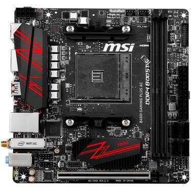 MSI AM4 Mini-ITX B450I GAMING PLUS AC DDR4 Motherboard