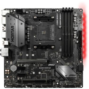 MSI AM4 MicroATX B450M MORTAR DDR4 Motherboard