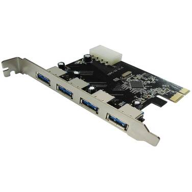 Volans USB 3.0 4-Port PCI-E Expansion Card
