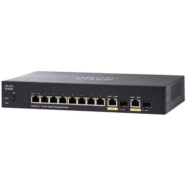 10 Port Cisco SG350-10P Gigabit PoE Managed Switch SG350-10P-K9-AU