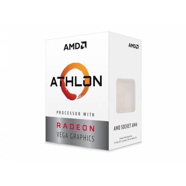 AMD AM4 Athlon 200GE Dual Core 3.2GHz Radeon CPU YD200GC6FBBOX Vega 3 Graphics
