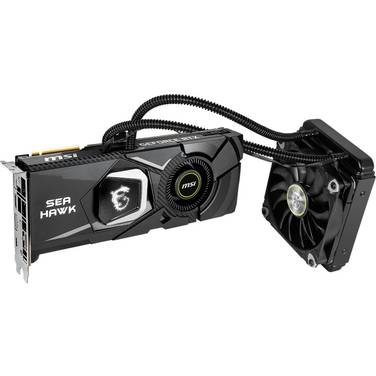 MSI RTX2080Ti 11GB Sea Hawk X PCIe Video Card PN GeForce RTX 2080 Ti SEA HAWK X