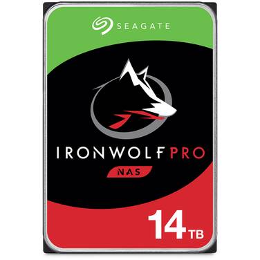 14TB Seagate 3.5 7200rpm SATA IronWolf PRO NAS HDD PN ST14000NE0008