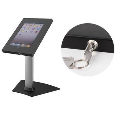 Brateck BT-PAD12-04AL Anti-Theft Secure Enclosure Countertop Stand for iPad