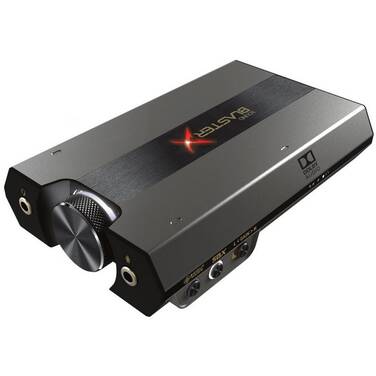 Creative Sound BlasterX G6 7.1 HD Gaming DAC USB Sound Card 70SB177000000