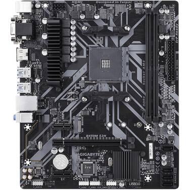 Gigabyte AM4 MicroATX GA-B450M-S2H DDR4 Motherboard