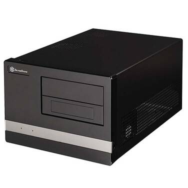 SilverStone SG02F Black Micro ATX Desktop Case