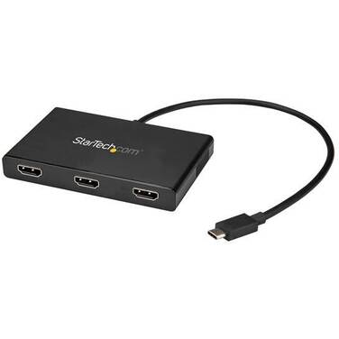 StarTech 3 Port USB-C to HDMI MST Hub - 4K 30Hz