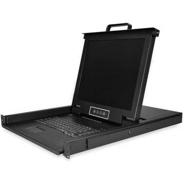 StarTech 8-Port Rackmount KVM Console with 17 Display