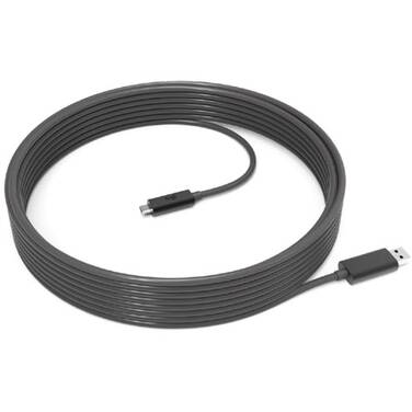 10 Metre Logitech Strong USB-A to USB-C Cable PN 939-001799