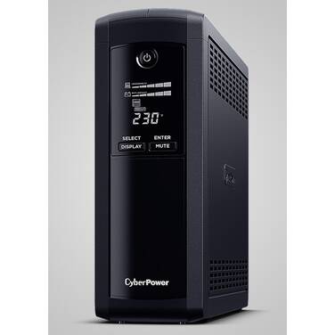 1200VA CyberPower VP1200ELCD Value Pro 720W Line Interactive UPS