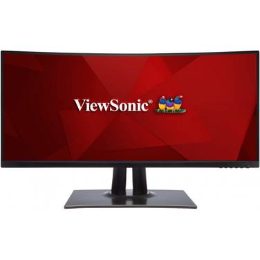 34 Viewsonic UltraWide VP3481 VA WQHD Monitor with Height Adjust and Speakers