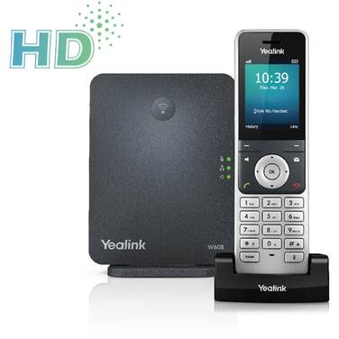 Yealink W60P High-Performance DECT IP Phone System
