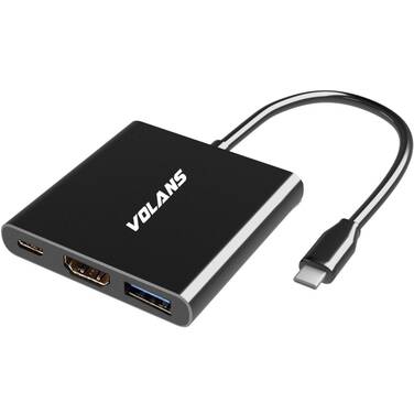 Volans VL-UCH3C2 USB-C to HDMI USB-C USB 3.0 Adapter