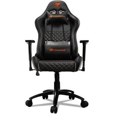 Cougar Armor PRO Gaming Chair Black With Neck/Lumbar Support