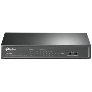 8 Port TP-Link TL-SF1008LP 10/100 Network Switch With Power over Ethernet