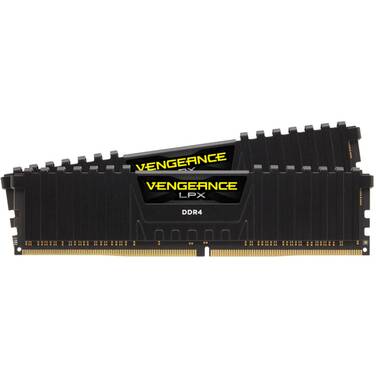 16GB DDR4 Corsair (2x8GB) CMK16GX4M2E3200C16 3200MHz Vengeance LPX BLACK RAM