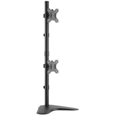 13 - 32 Brateck LDT12-T02V Free Standing Dual Vertical LCD Monitor Stand
