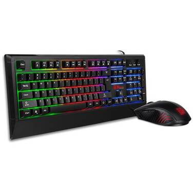 Thermaltake TteSPORTS Challenger Duo Wired Keyboard and Mouse Combo CM-CHD-WLXXPL-US