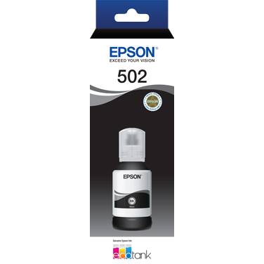 Epson T502 - EcoTank - Black Ink Bottle PN C13T03K192