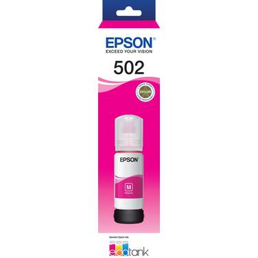 Epson T502 Magenta EcoTank Bottle PN E502M