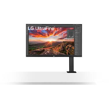 32 LG 32UN880-B UltraFine Ergo 4K IPS HDR10 LED Monitor With Speaker And Height Adjust