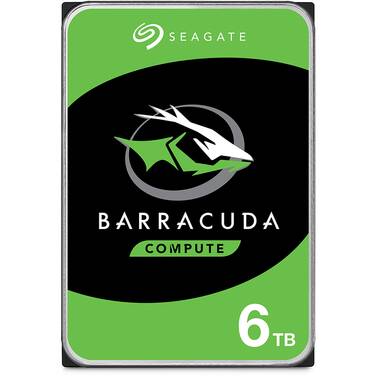 6TB Seagate 3.5 5400rpm SATA 6Gb/s BarraCuda HDD ST6000DM003
