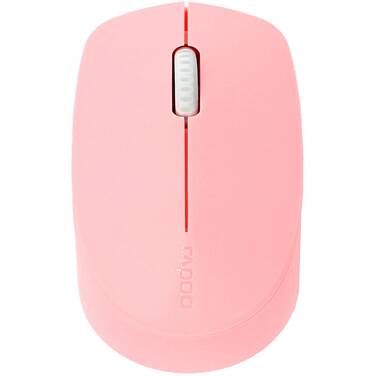 Rapoo M100 2.4GHz & Bluetooth Wireless Mouse Pink M100-Pink