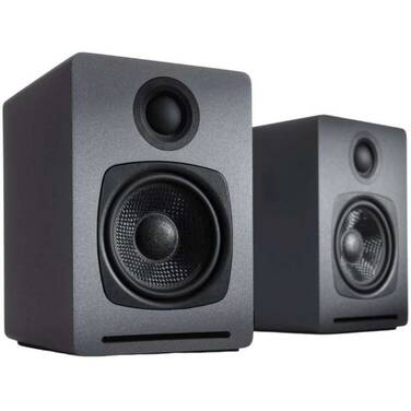 Audioengine A1 Bluetooth Desktop Speakers - Grey