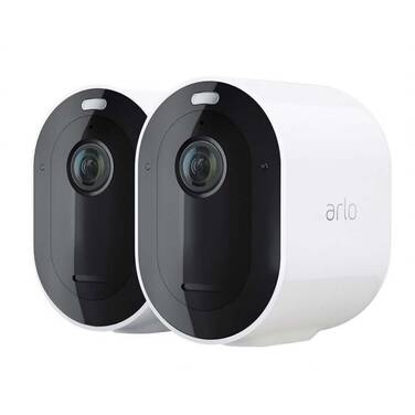 Arlo Pro 4 VMC4250P-100AUS 2x Camera Indoor/Outdoor Wire-Free 2K QHD Security System