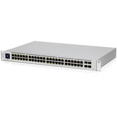 48 Port Ubiquiti POE Switch with Touch Display 210W USW-48-POE