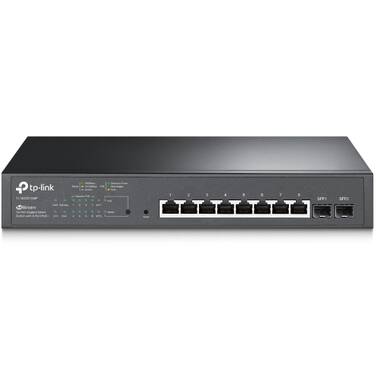 10-Port TP-Link TL-SG2210MP JetStream Gigabit Smart Switch with 8-Port PoE+