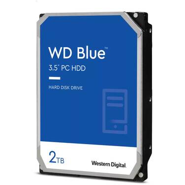2TB WD 3.5 7200rpm SATA 6Gb/s Blue HDD WD20EZBX