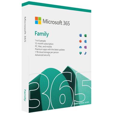 Microsoft Office 365 Family 1 Year Subscription up to 6 users 6GQ-01554
