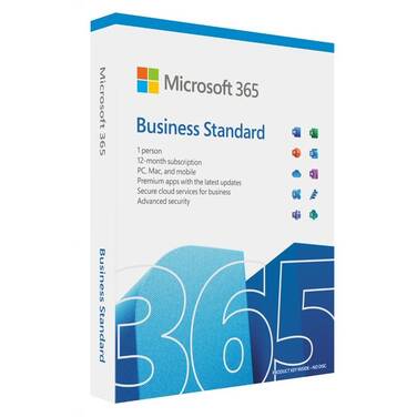 Microsoft Office 365 Business Standard 1 Year Subscription KLQ-00648