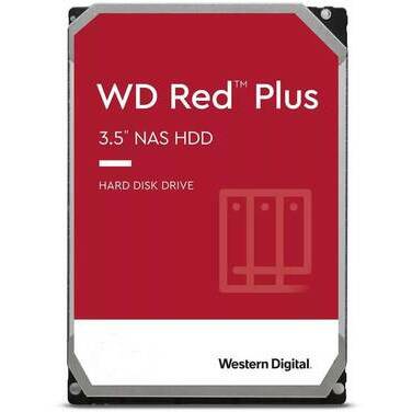 2TB WD 3.5 SATA 6Gb/s Red Plus HDD WD20EFZX, Limit 10 per customer