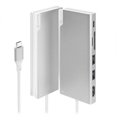 Alogic USB-C Dock UNI with Power Delivery - Ultra Series - Silver ULDUNI-SLV