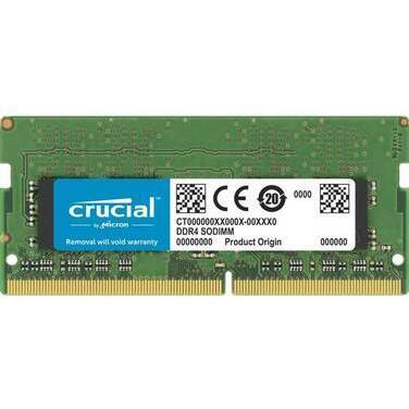16GB SODIMM DDR4 3200Mhz Crucial RAM for Notebooks CT16G4SFS832A