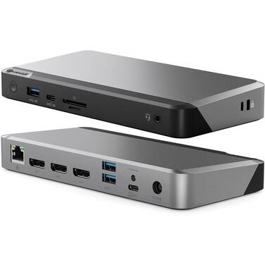 Alogic MX3 USB-C Triple Display DP Alt. Mode Docking Station with 100W Power Delivery