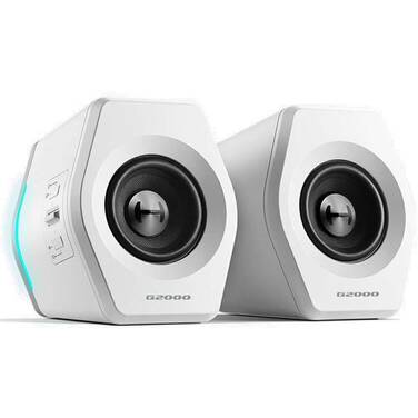 Edifier G2000 2.0 Bluetooth RGB Gaming Speakers White